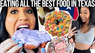 I Ate Everything I Wanted in Texas Food Reviews in Dallas [upl. by Yrrad]