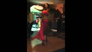 Belly dancer Azza in UAE  Albi Ashikhalive band [upl. by Nsaj]