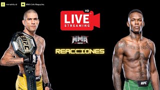 🔴 UFC 287 EN VIVO ALEX PEREIRA VS ISRAEL ADESANYA 2 REACCIONES UFC [upl. by Nyrhtak348]