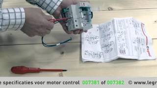 Stop amp Go motor control  bedrading aansluiten op aardlekschakelaar [upl. by Mozelle785]