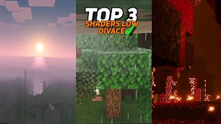 TOP 3 NEW SHADERS FOR LOW END DEVICE 3GB 4GB RAM  120 SHADERS [upl. by Airec]