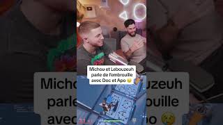 Michou et Lebouseuh Parlent de l’embrouille de la Team Croûton 😨 [upl. by Anniken]