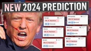 Biden TANKS Democrats’ Odds on Electoral Map Per Prediction Markets [upl. by Shetrit661]