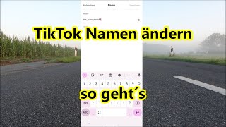 TikTok Namen ändern  Benutzernamen auf TikTok ändern so geht´s [upl. by Sanger]