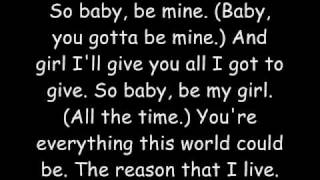 Michael JacksonBaby Be Mine W Lyrics [upl. by Ahcim]