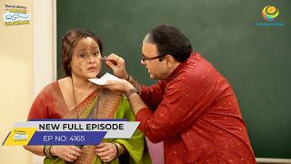 FULL EPISODE 4165 Ye Kya Kar Diya Bhide Ne  Taarak Mehta Ka Ooltah Chashmah [upl. by Mathre396]