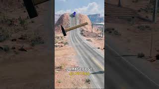 Cars vs Hummer  How Many Cars Can Pass Over The Hummer with Damage Cost youtubeshorts [upl. by Anegroeg982]