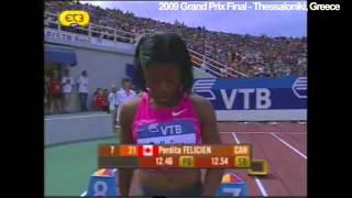 Perdita Felicien  Sport Career Reel [upl. by Anirtik]