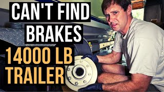 Installing Disc Brakes on Magic Tilt Trailer  Marine Tech  Vlog9 [upl. by Bullivant]