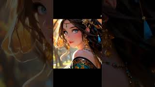 Anime girl❤️❤️💜 music yt song subscribe anime youtubeshorts [upl. by Ahsito]