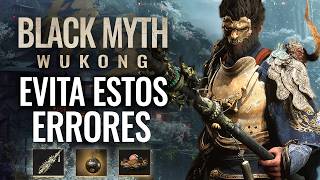 NO COMETAS ESTOS ERRORES AL EMPEZAR BLACK MYTH WUKONG [upl. by Nived547]