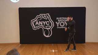 2024 Australian National Yoyo Championships 1A Div 14th Corey Elliott [upl. by Aralomo85]