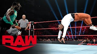 Reginald vs RTruth – 247 Championship Match Raw July 26 2021 [upl. by Gass]