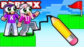 Only 999 IQ Players can beat this Doodle Obby ✏️  Roblox [upl. by Lauder]