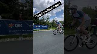 Letzten 200 Meter Fichtelberg Radmarathon 2024 radsport shorts cycling radmarathon sport [upl. by Lekar]