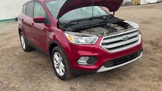 2017 Ford Escape SE 4WD  Repocast [upl. by Alleuqram5]