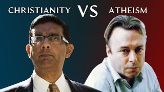 Atheism vs Christianity  Christopher Hitchens debates Dinesh DSouza [upl. by Ormond]