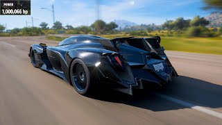 Forza Horizon 5  1 MILLION HORSEPOWER TOP SPEED [upl. by Peony860]