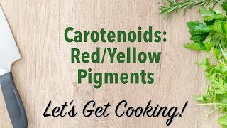 Carotenoids RedYellow Pigments [upl. by Colner]