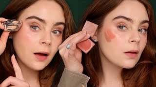 HOW TO APPLY CREAM BLUSH Placement Technique  3 LOOKS [upl. by Punke]