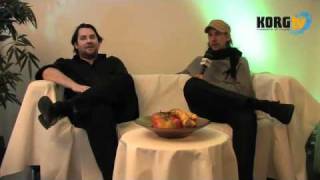 KORG TV  NENA 2010 Live  Interview mit den Keyboardern Derek und Arne [upl. by Refotsirc]