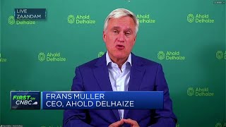 Volatility in commodity prices are high Ahold Delhaize CEO says [upl. by Ohploda539]