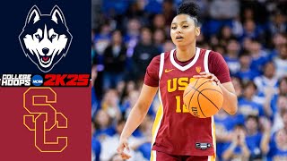 UConn vs USC l Womens NCAA Basketball 2K25 PS5 Simulation [upl. by Vivianne799]