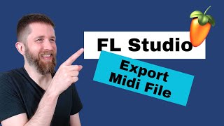 FL Studio 2024 How to Export Midi Files in Just a Few Clicks [upl. by Patrica]