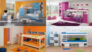 Tendances Déco 2022 Chambre double pour enfants  30 idées pour une chambre partagée [upl. by Airakaz207]