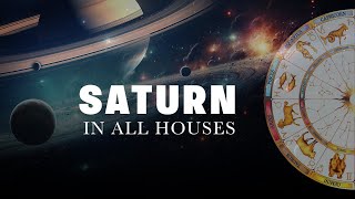 Karma of Saturn in 12 Houses  Positions of Saturn amp Related Professions  Retrograde Class 9 [upl. by Morel]