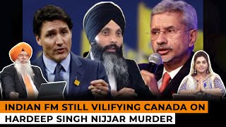 Indian FM Still Vilifying Canada on Hardeep Singh Nijjar Murder Dr A Singh  SOS 010224 P2 [upl. by Bennet321]