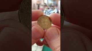 1964 OLD THREE PENCE Before DECIMALISATION How much are they Worth now [upl. by Gearalt181]