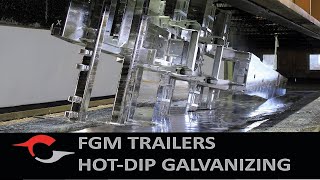 Hotdip galvanizing FGM Trailers [upl. by Ahsie]