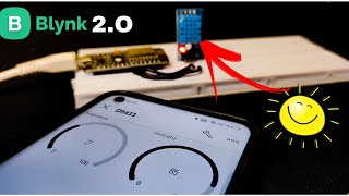 Tempreture Monitoring Using Blynk Iot  Blynk 2O  DHT11 [upl. by Amsirp]