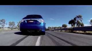 XFORCE Subaru WRX Hatch 3quot Turbo Back Exhaust System [upl. by Ozzy]