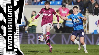 HIGHLIGHTS  Peterborough United Vs Derby County [upl. by Innek]