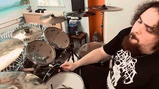 Nokturnal Mortum Barbarian Dreams Drum Cover [upl. by Avilys]