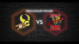 Snitches Get Stitches vs Brooms of Doom Virtual Quidditch League [upl. by Odawa]