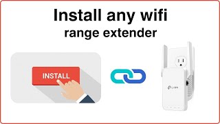 How to Install and Setup any WiFi Range Extender Tips [upl. by Alethia775]