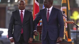 Kenya  le nouveau viceprésident Kindiki Kithure a prêté serment [upl. by Tima]