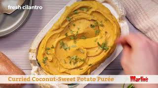 Curried Coconut Sweet Potato Puree Martins [upl. by Ivey]