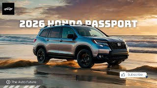 Exclusive First Look Unveiling the 2025 Honda Passport  Must See [upl. by Nylinnej]