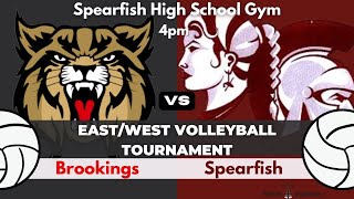 Spearfish vs Brookings EastWest Tournament [upl. by Flavio300]