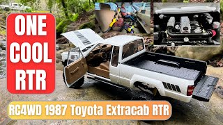 RC4WD 1987 Toyota XtraCab RC Truck  test run and review of xtra cab toyota pickup truck [upl. by Humfrey740]