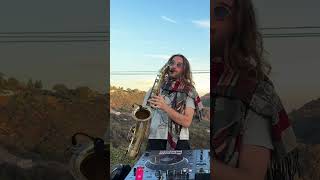 Every DJ set should have a 🎷 DJSet Saxophone HouseMusic DJViral LosAngeles Malibu [upl. by Dacy939]