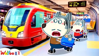 Sois Prudent Chanson Éducative Pour Enfants 🚈 Dessin Animé Pour Bébé 🎉 Collection Dépisodes [upl. by Nymsaj]