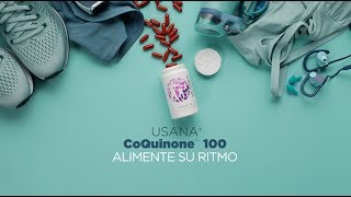 CoQuinone® 100  USANA Video [upl. by Eseuqcaj]