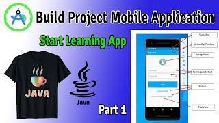 Start build project mobile application on Android Studio Java programmingBeginner app  IQ [upl. by Kylie893]