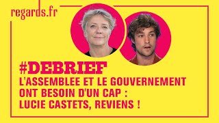 LAssemblée et le gouvernement ont besoin dun cap  Lucie Castets reviens [upl. by Wu]