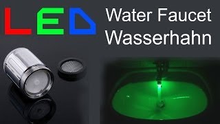 LED WasserhahnAufsatz [upl. by Atiner]